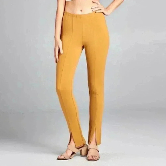 YELLOW Skinny pants - Picture 3 of 4